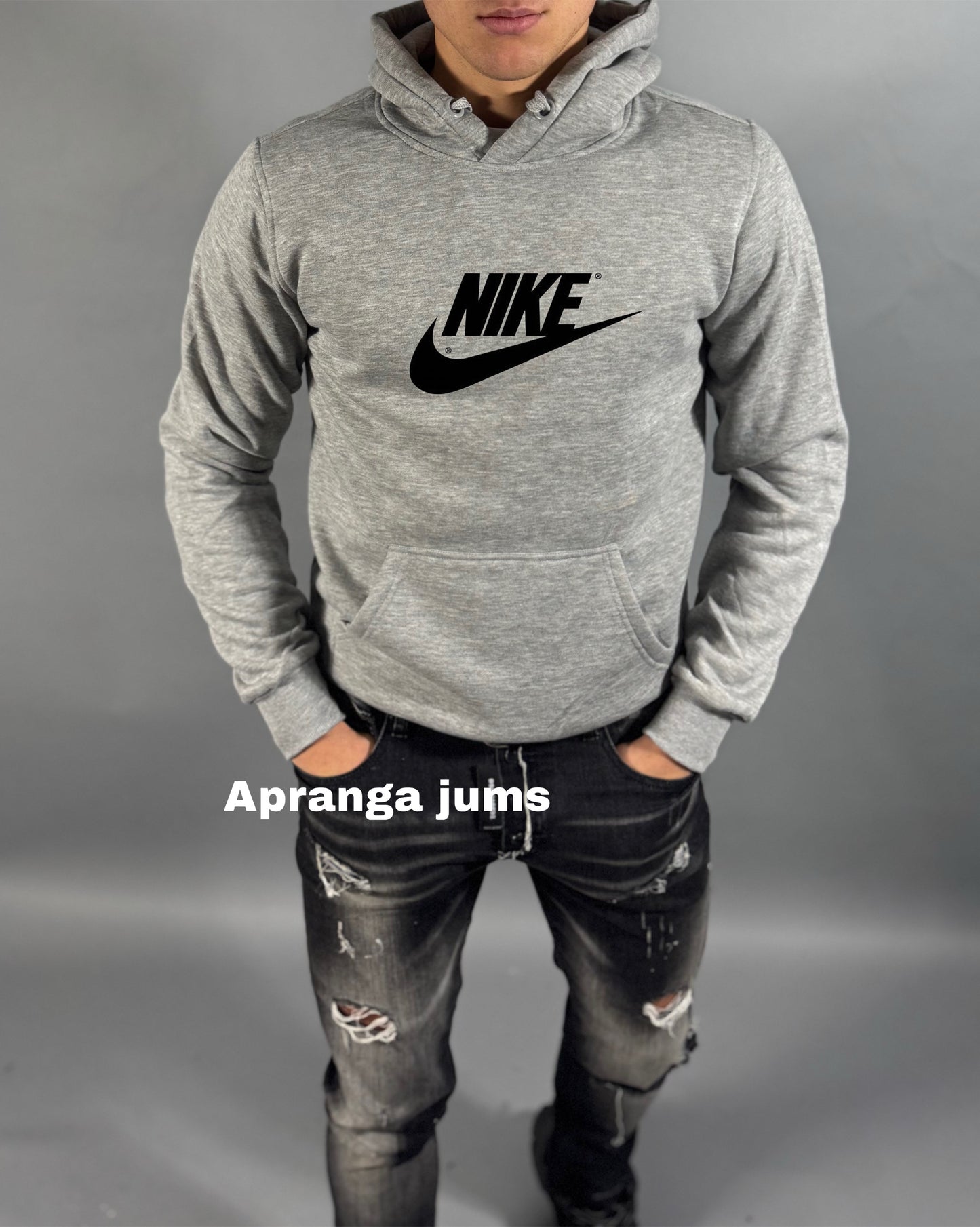 Vyriškis džemperis su pašiltinimu