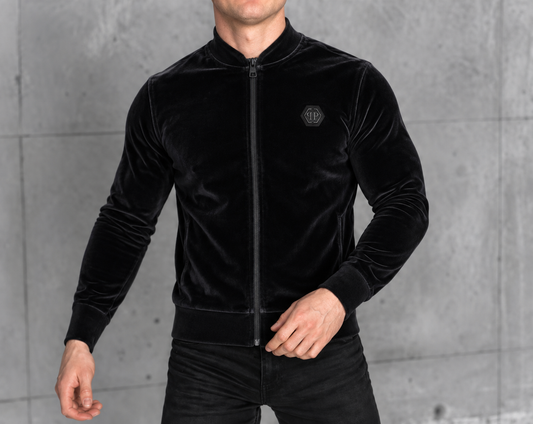 Philipp Plein veliūrinis džemperis