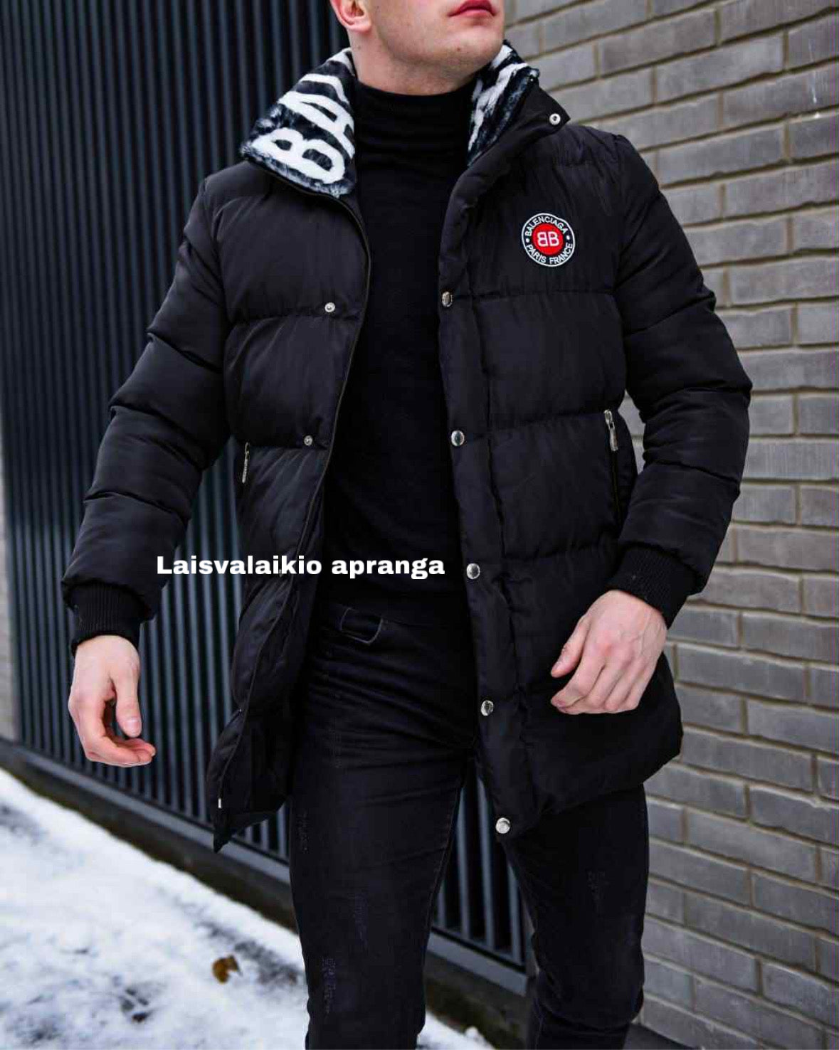 Vyriška Balenciaga striukė