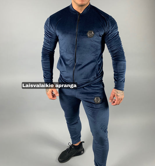 Phillip Plein veliūrinis kostiumas