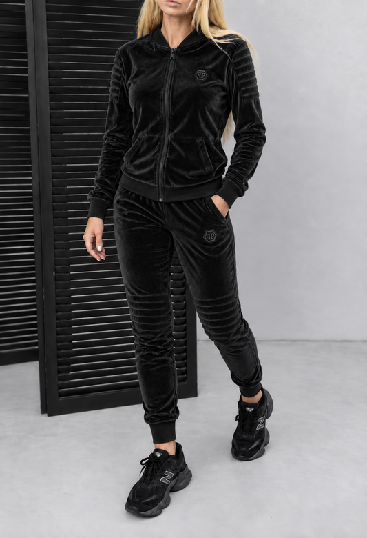 Philipp Plein veliūrinis kostiumas