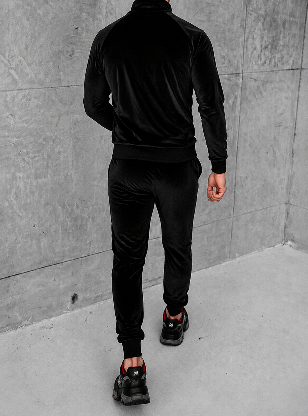 Versace velour tracksuit