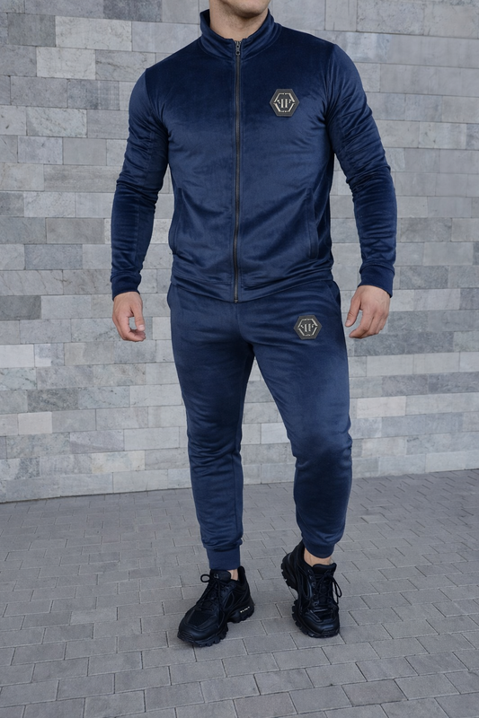 Phillip Plein veliūrinis kostiumas